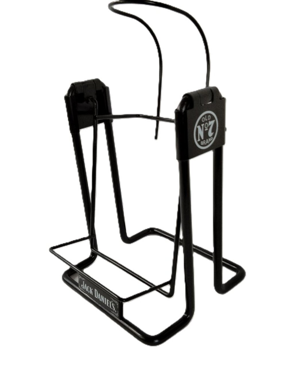 Liquor Cradle to Hold 1.75 L Bottle Pour Assist & Display Man Cave Jack Daniels